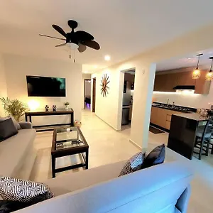  Apartamento Departamento Centrico Y Moderno En Cancun.